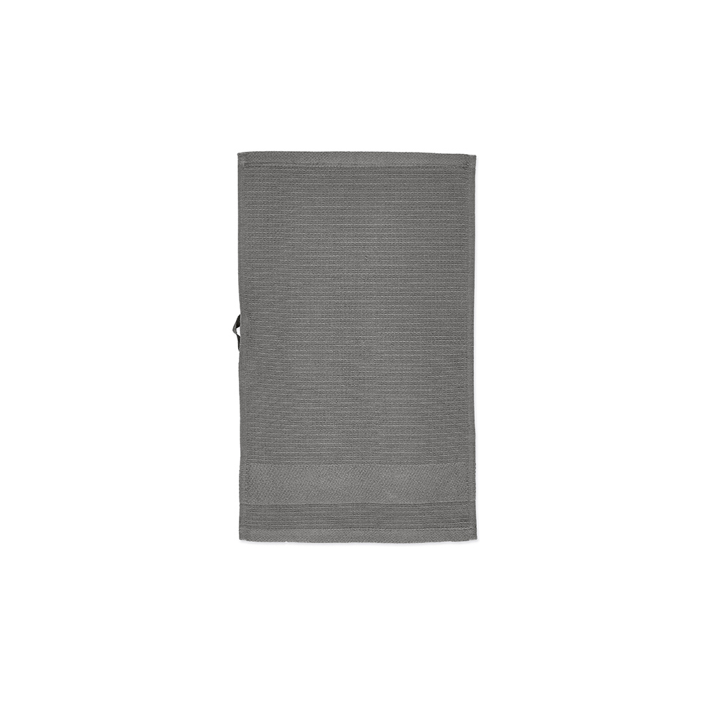 Petite serviette promotionnelle coton recyclé 500g Botticelli S Gris foncé